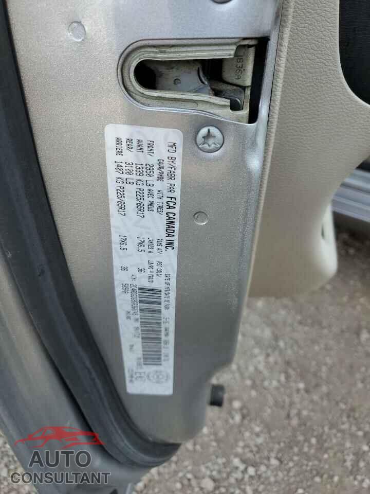 DODGE CARAVAN 2016 - 2C4RDGDG9GR360749