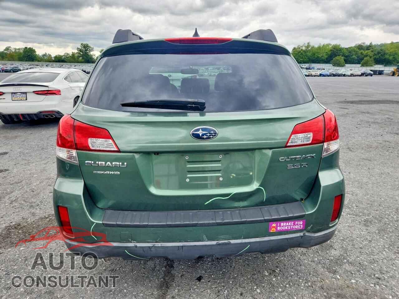 SUBARU OUTBACK 2012 - 4S4BRDKC0C2238335