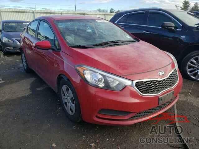 KIA FORTE 2016 - KNAFK4A67G5475654