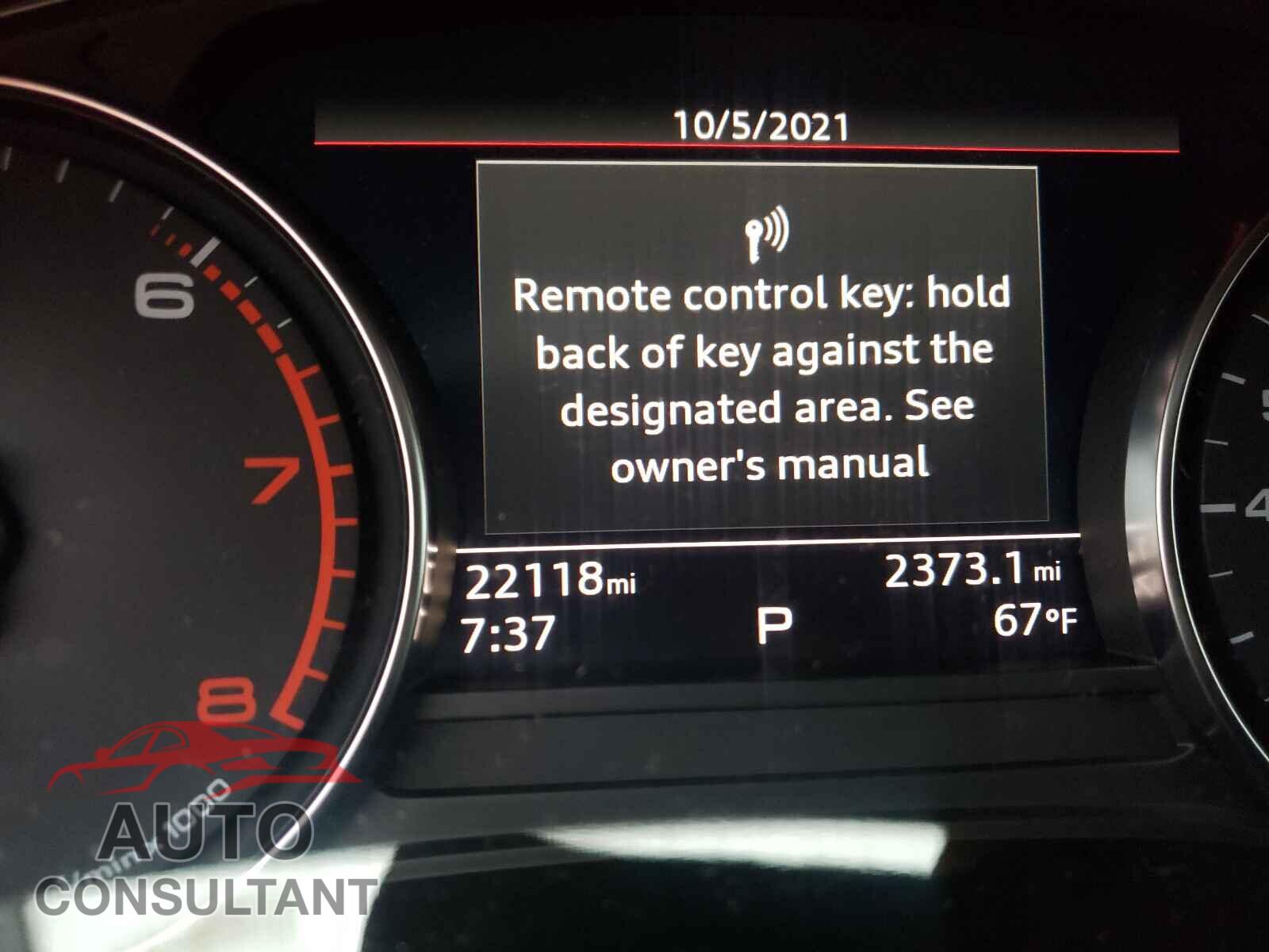 AUDI A5 2021 - WAUDACF57MA012050