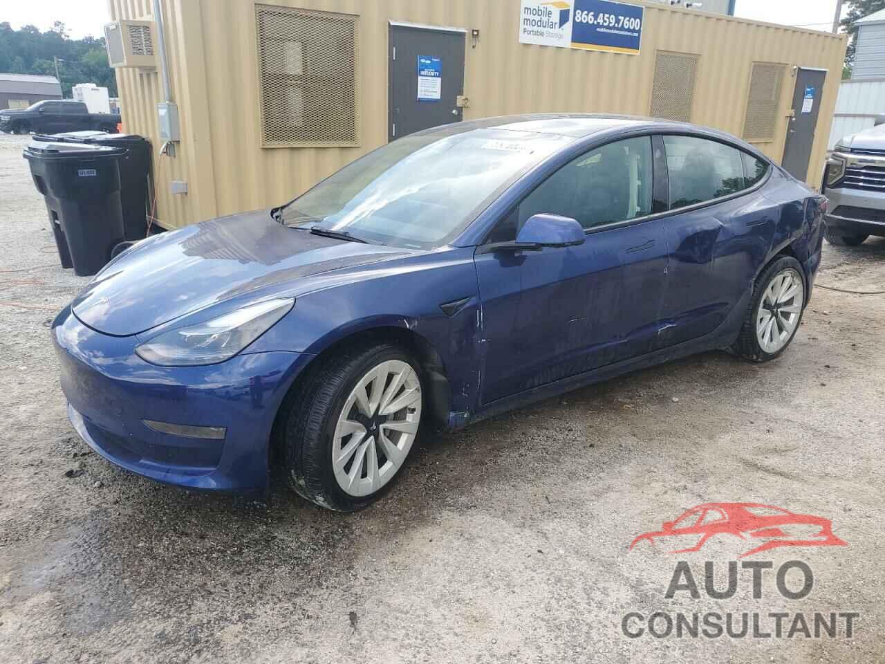 TESLA MODEL 3 2022 - 5YJ3E1EA9NF368921