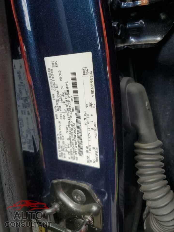 FORD F-150 2017 - 1FTEW1EF2HFA92356