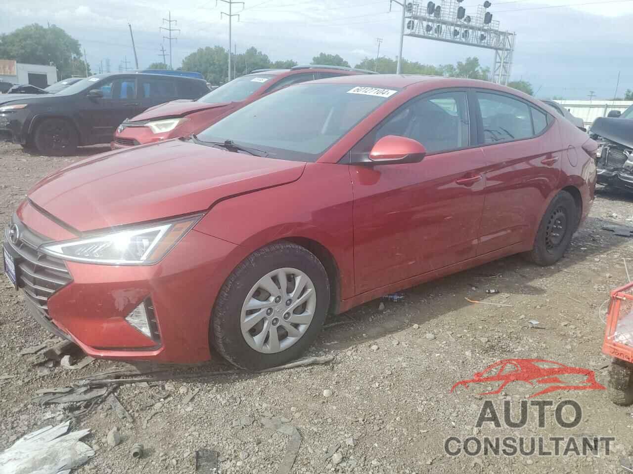 HYUNDAI ELANTRA 2019 - 5NPD74LFXKH443704