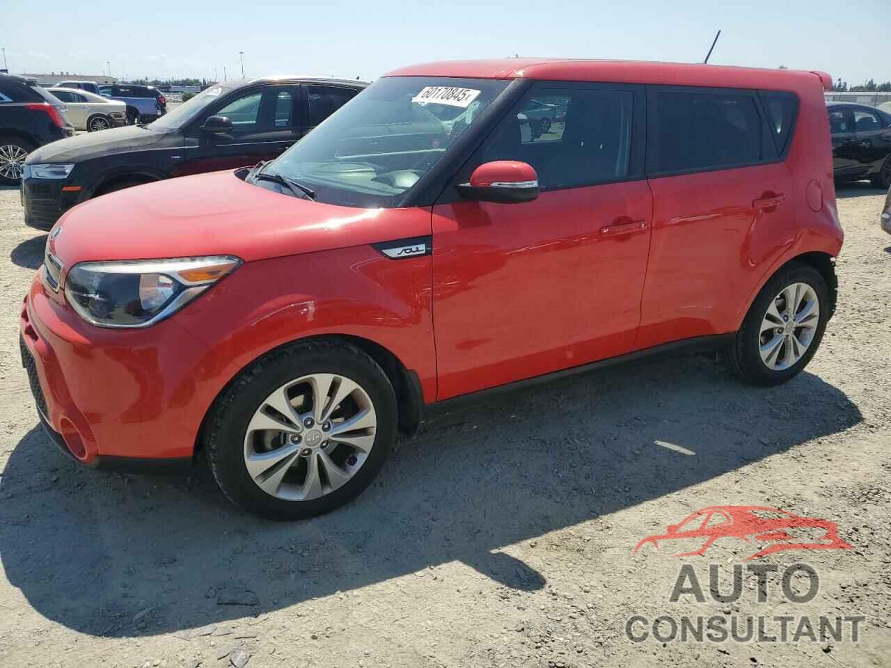 KIA SOUL 2016 - KNDJX3A59G7858399