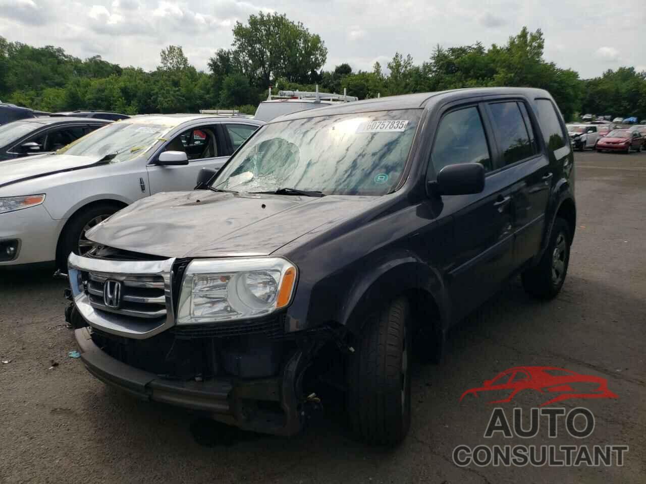 HONDA PILOT 2012 - 5FNYF4H28CB006021