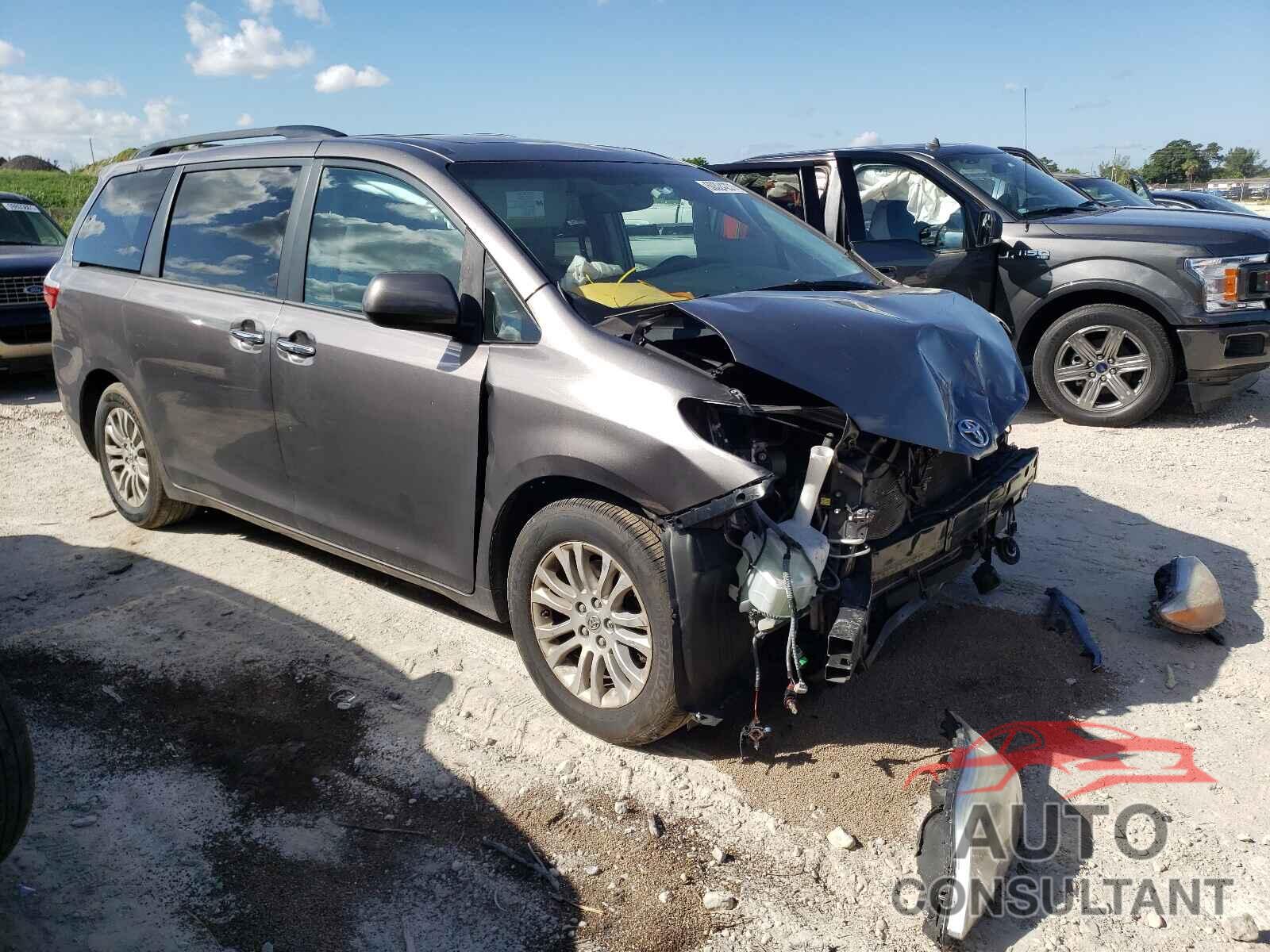 TOYOTA SIENNA 2016 - 5TDYK3DC7GS704206