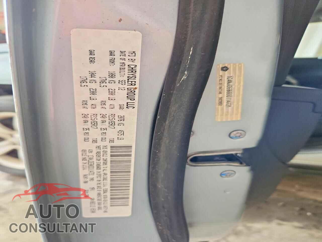 JEEP COMPASS 2013 - 1C4NJDEB0DD114731