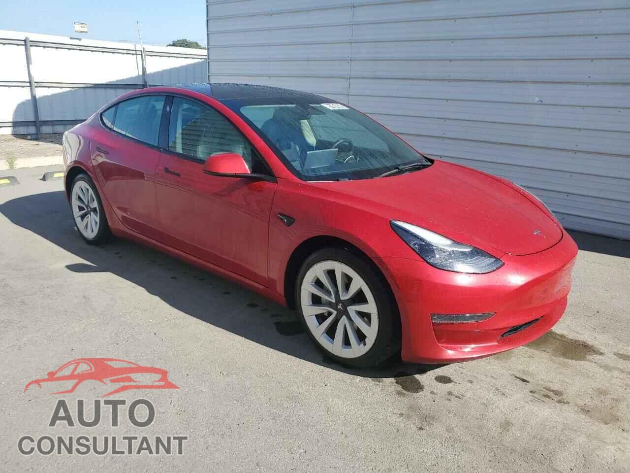 TESLA MODEL 3 2022 - 5YJ3E1EA2NF304204