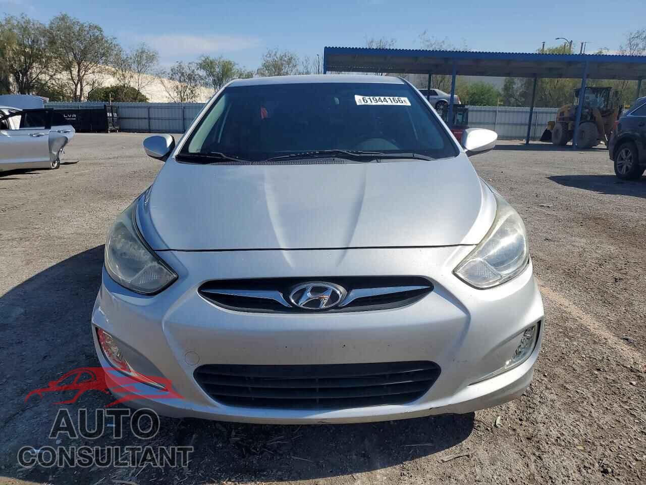 HYUNDAI ACCENT 2012 - KMHCU4AE9CU121606