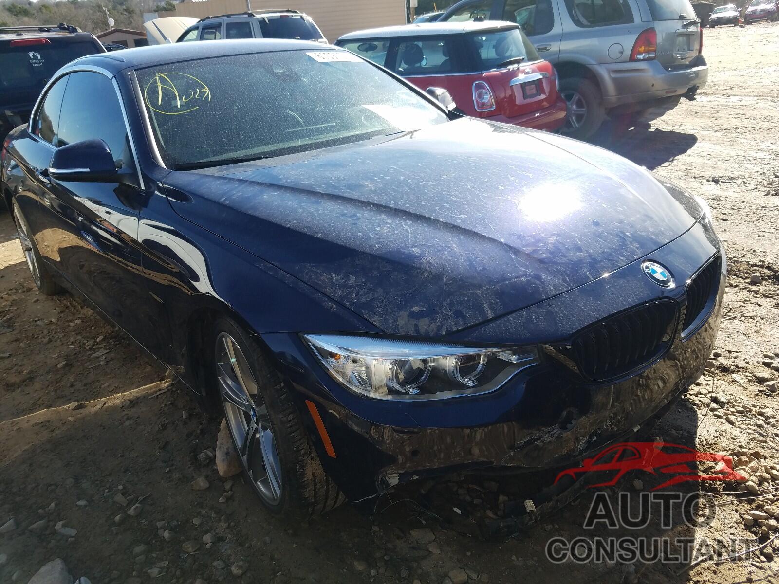 BMW 4 SERIES 2017 - WBA4T9C54H5A14910