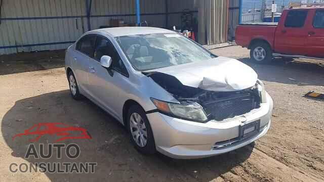 HONDA CIVIC 2012 - 2HGFB2F53CH609359
