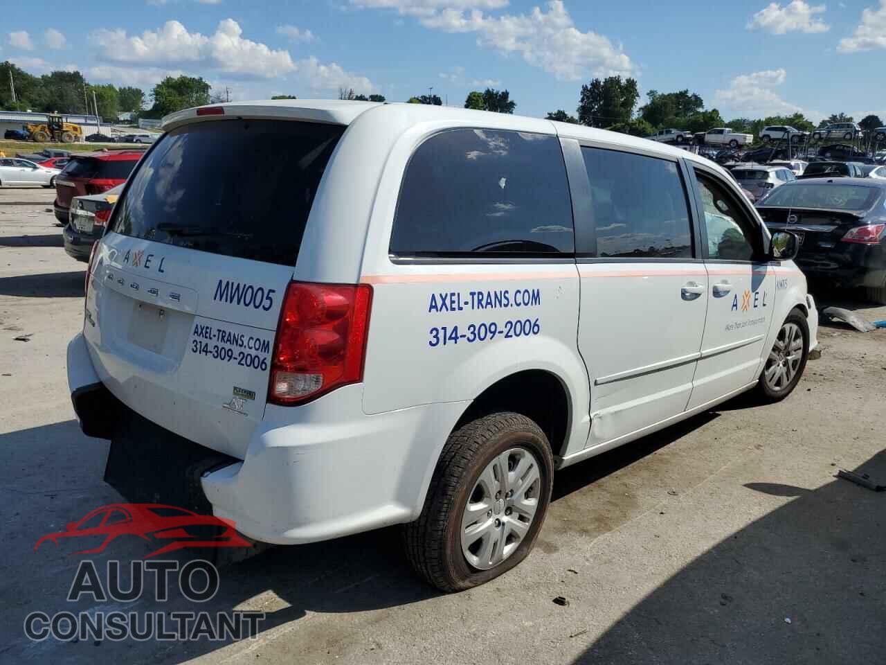 DODGE CARAVAN 2016 - 2C4RDGBG5GR271120
