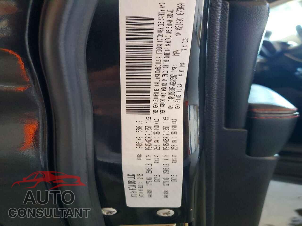 JEEP CHEROKEE 2015 - 1C4PJMBS8FW667597