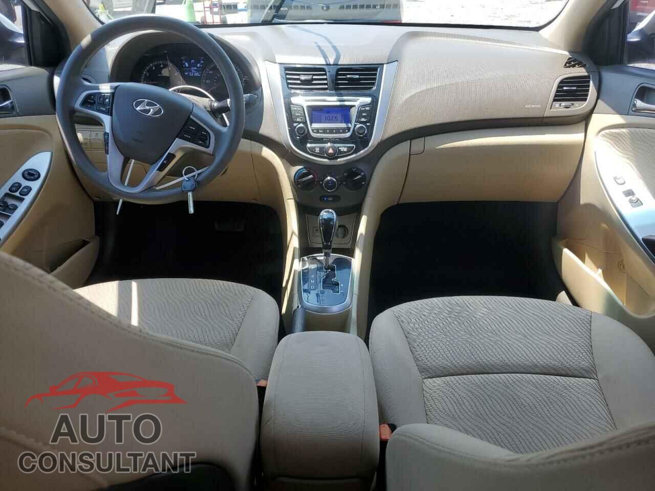 HYUNDAI ACCENT 2014 - KMHCU4AE6EU606627