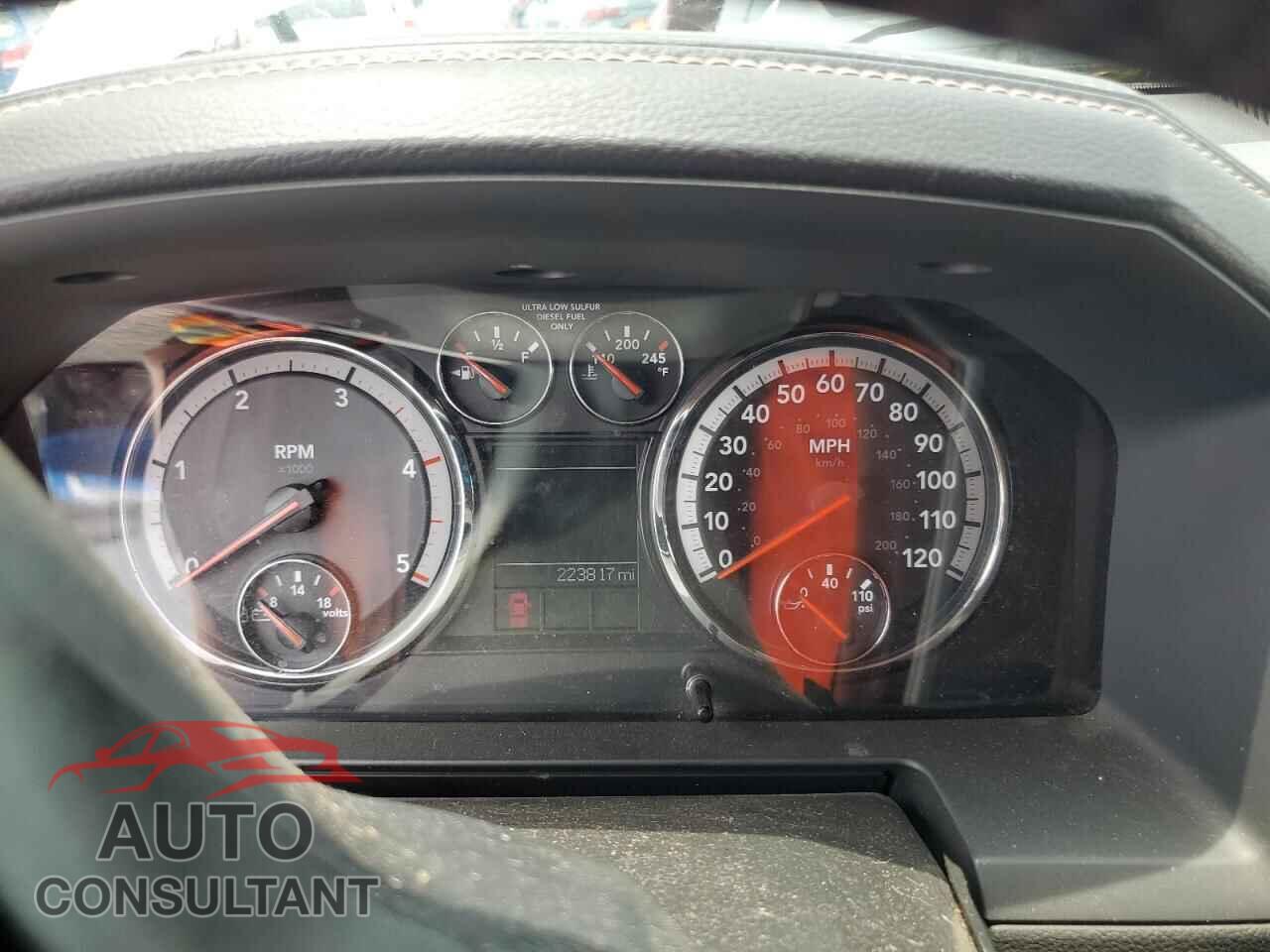 DODGE RAM 3500 2012 - 3C63DPJL2CG258059