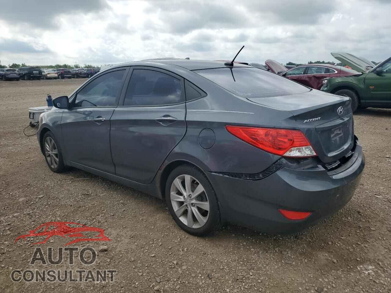 HYUNDAI ACCENT 2012 - KMHCU4AE7CU185952