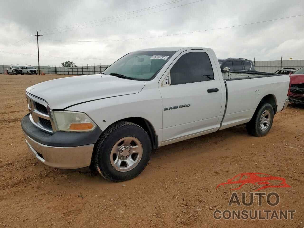 DODGE RAM 1500 2012 - 3C6JD6DP3CG136360