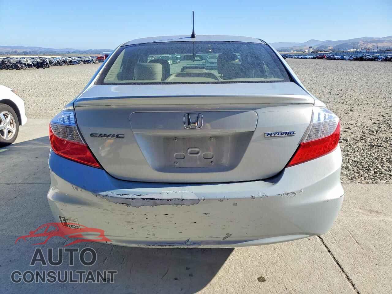 HONDA CIVIC 2012 - JHMFB4F30CS006403
