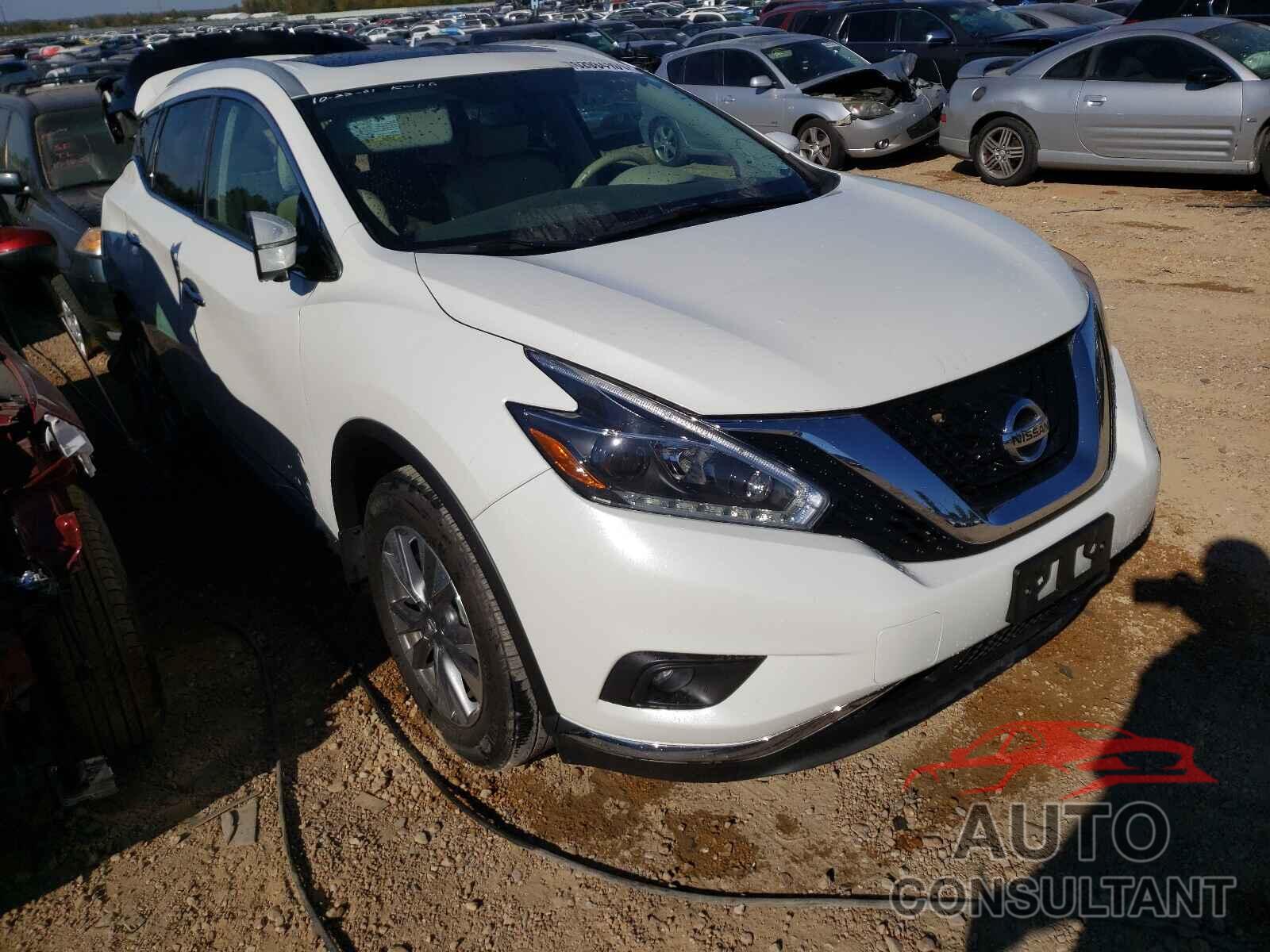 NISSAN MURANO 2018 - 5N1AZ2MH3JN107453