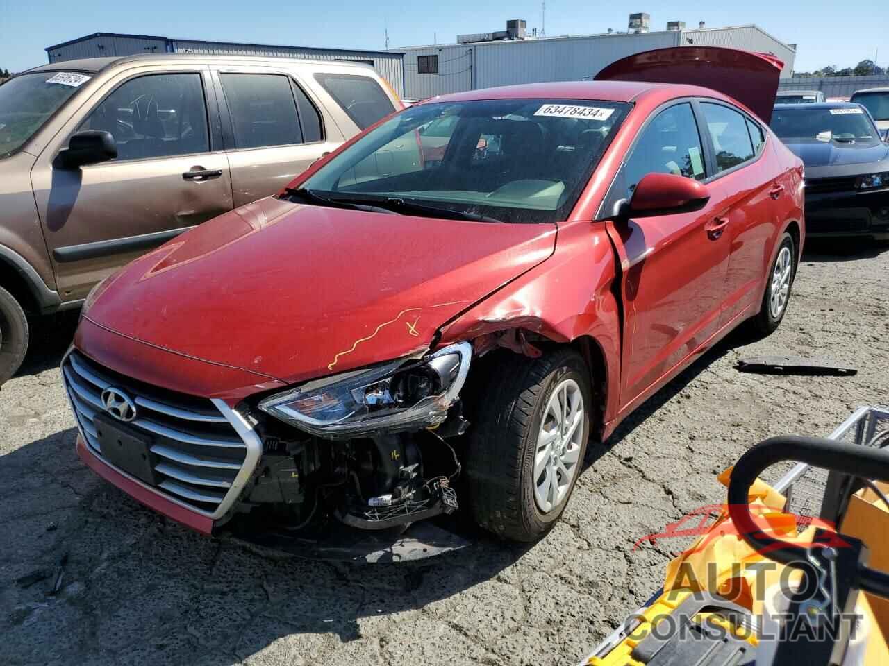 HYUNDAI ELANTRA 2017 - 5NPD74LF6HH153291