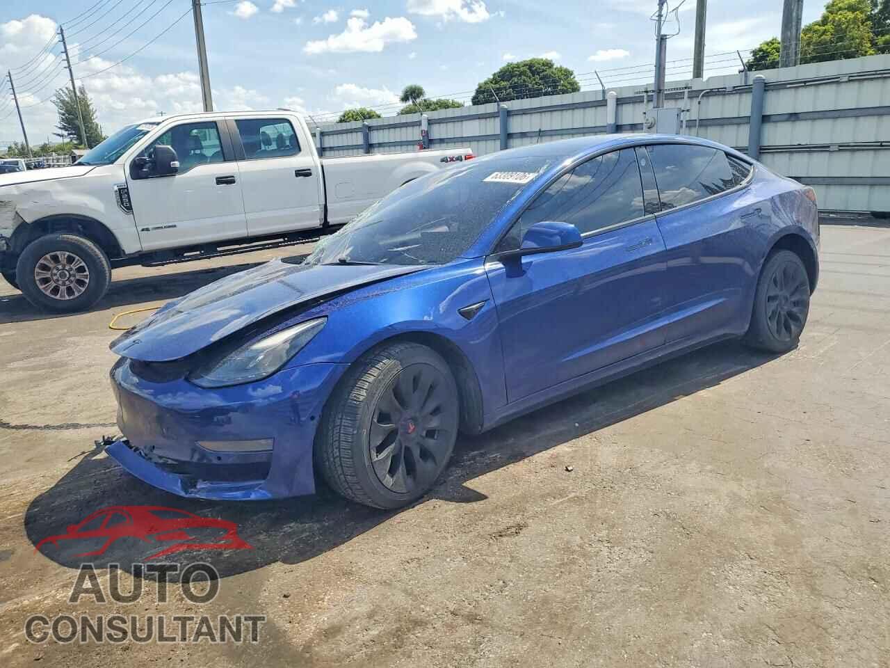 TESLA MODEL 3 2021 - 5YJ3E1EA0MF061538