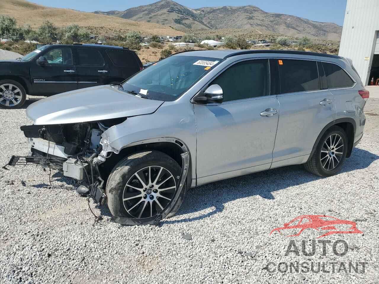 TOYOTA HIGHLANDER 2018 - 5TDJZRFH0JS802753