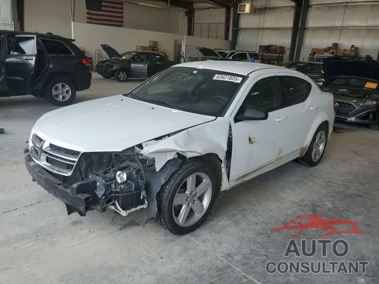 DODGE AVENGER 2013 - 1C3CDZAB3DN718788