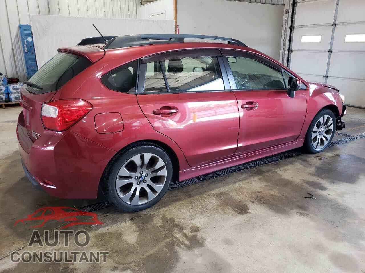 SUBARU IMPREZA 2015 - JF1GPAU65FH257248