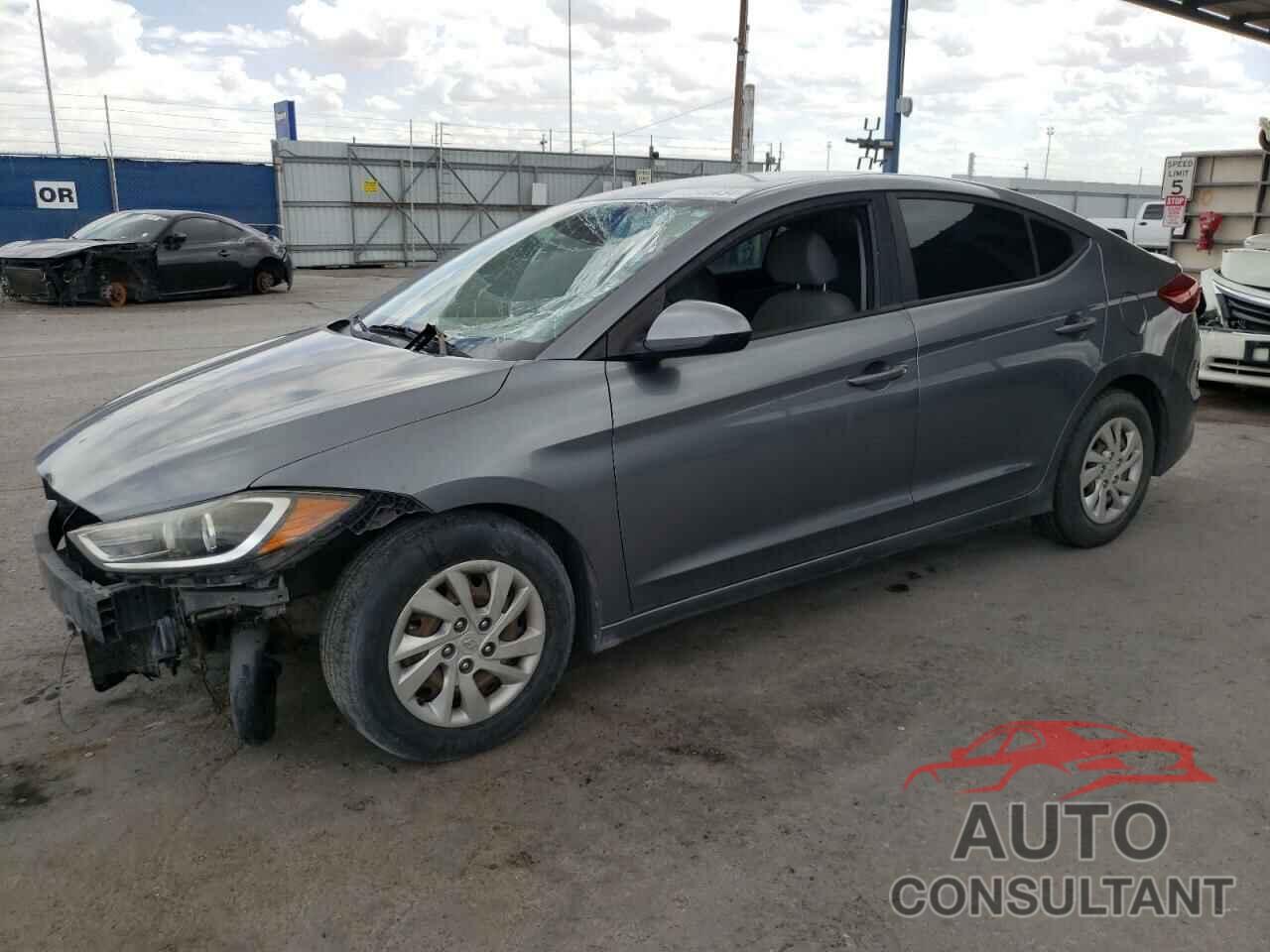 HYUNDAI ELANTRA 2017 - KMHD74LF8HU116471