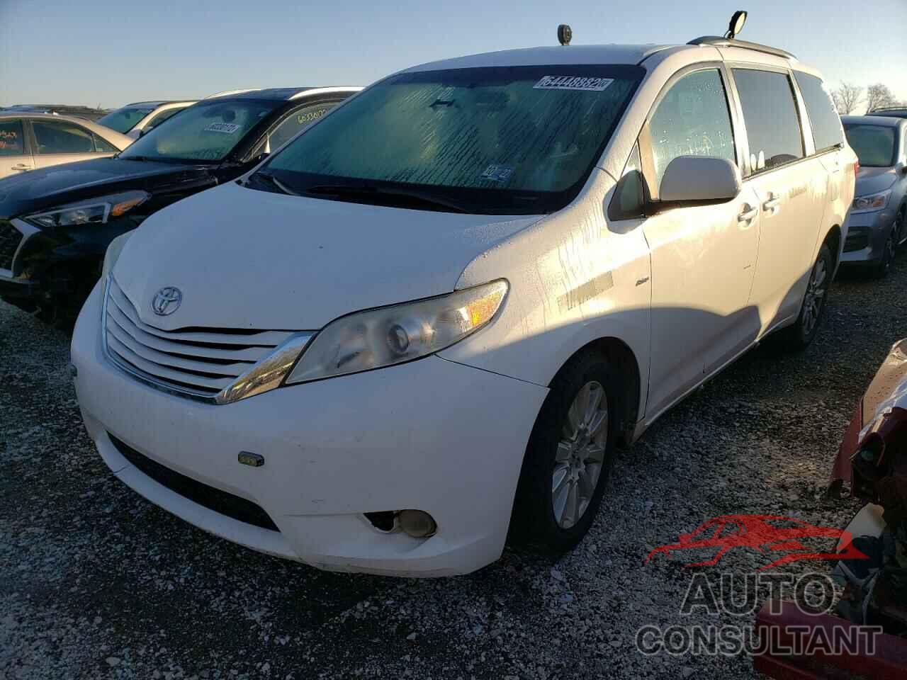 TOYOTA SIENNA 2017 - 5TDJZ3DC8HS162550