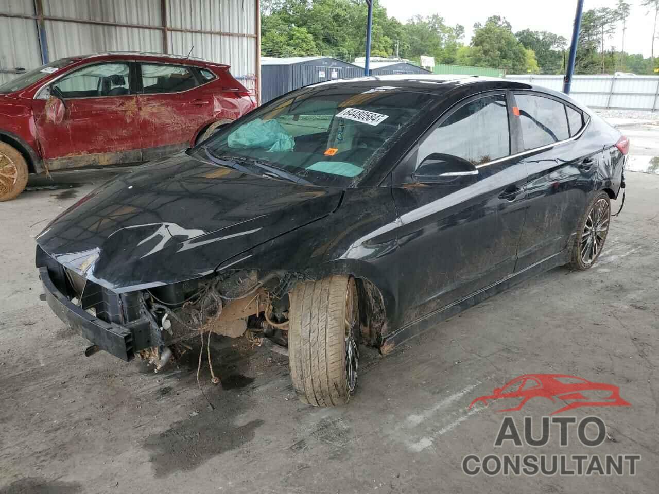 HYUNDAI ELANTRA 2018 - KMHD04LB4JU637176