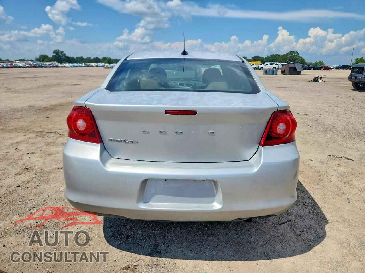 DODGE AVENGER 2012 - 1C3CDZAB6CN103134