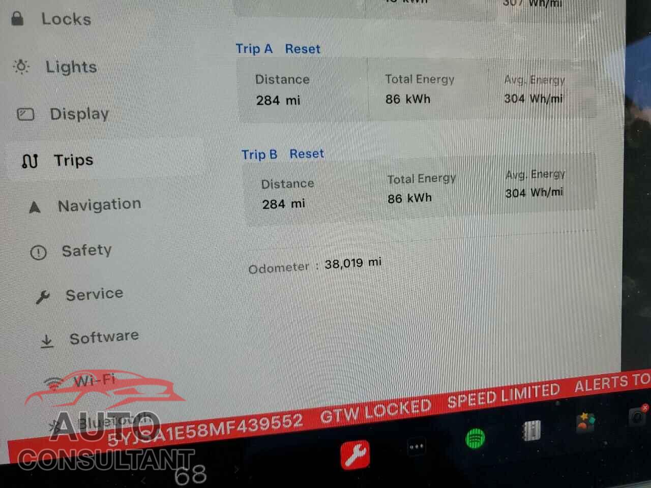 TESLA MODEL S 2021 - 5YJSA1E58MF439552