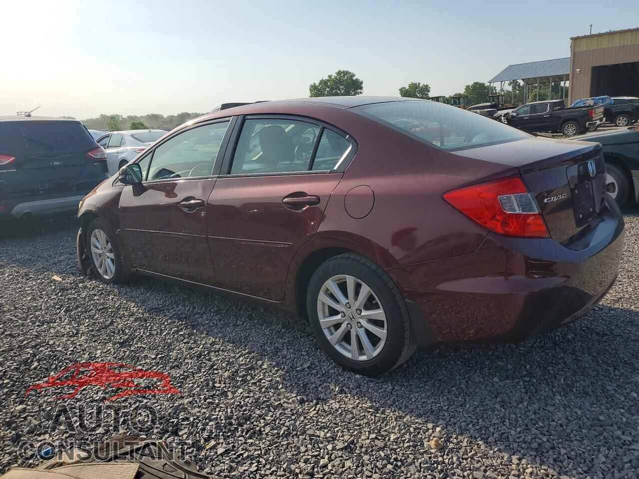 HONDA CIVIC 2012 - 19XFB2F84CE036749