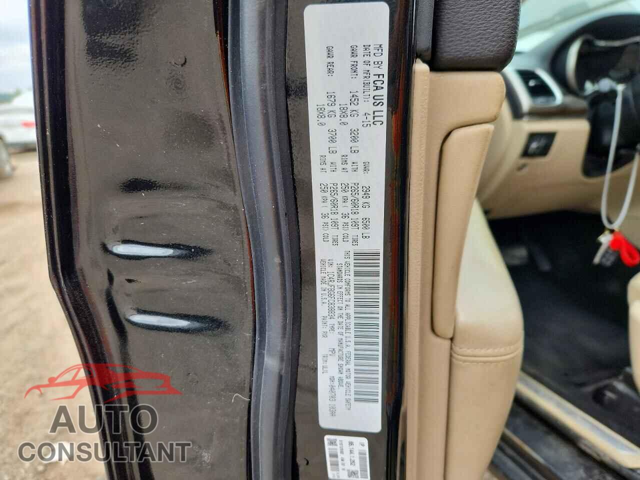 JEEP CHEROKEE 2015 - 1C4RJFBG6FC838834