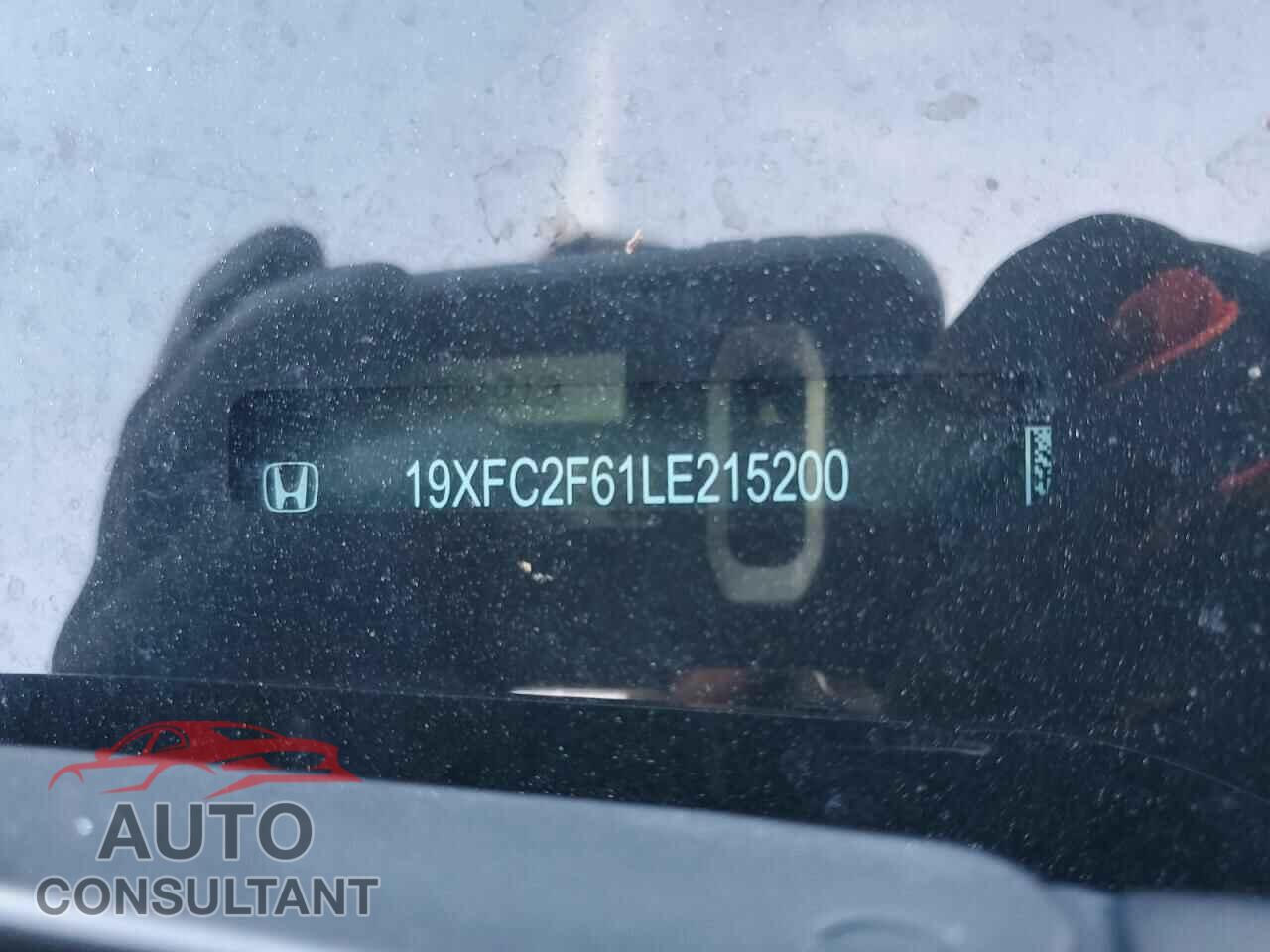 HONDA CIVIC 2020 - 19XFC2F61LE215200