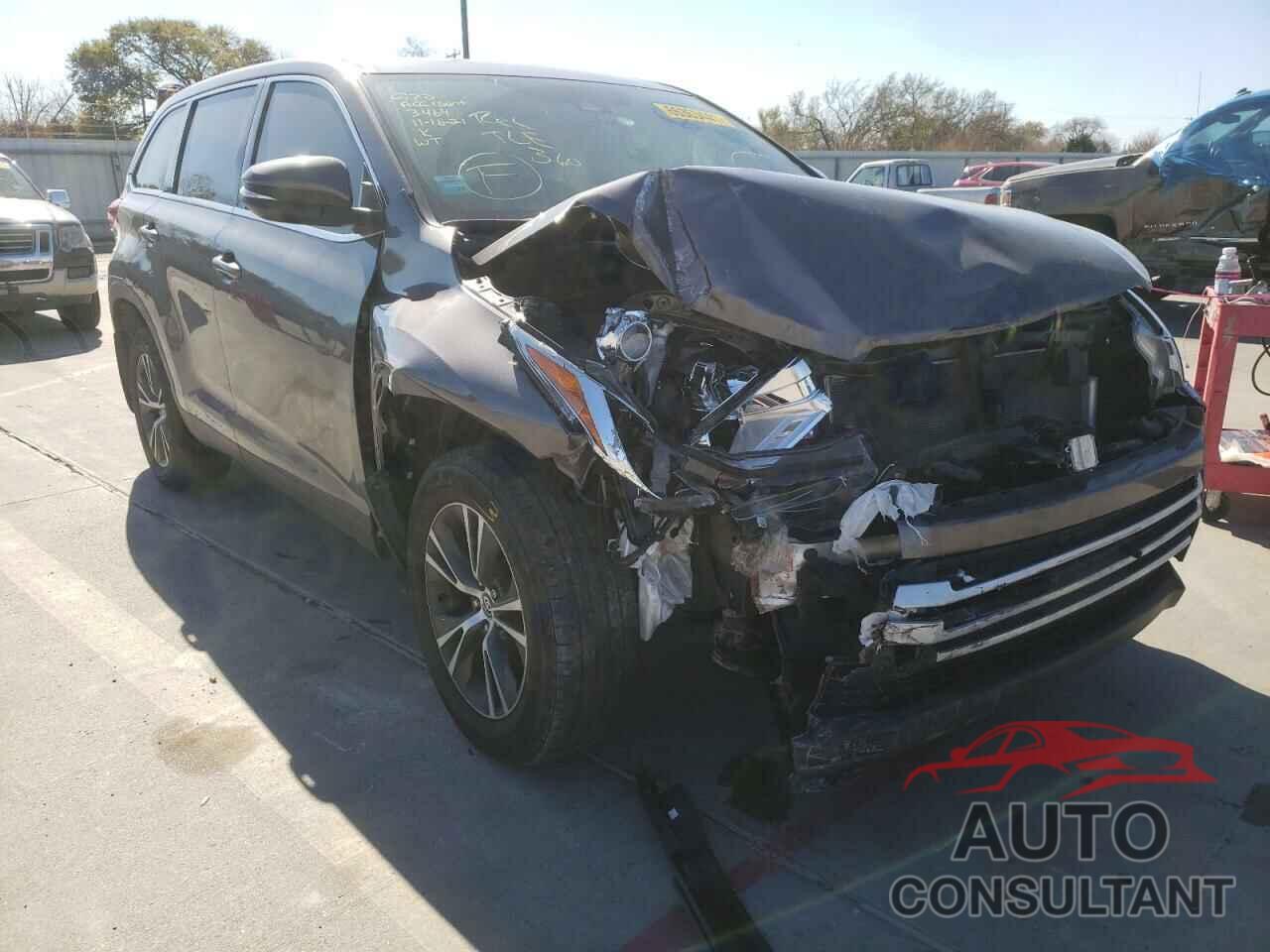 TOYOTA HIGHLANDER 2019 - 5TDZARFH3KS052146