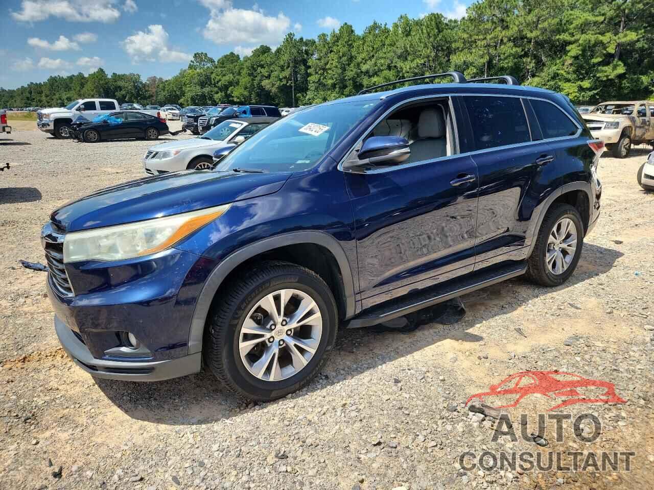 TOYOTA HIGHLANDER 2015 - 5TDKKRFH4FS063497