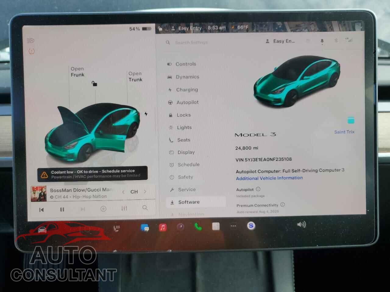 TESLA MODEL 3 2022 - 5YJ3E1EA0NF235108