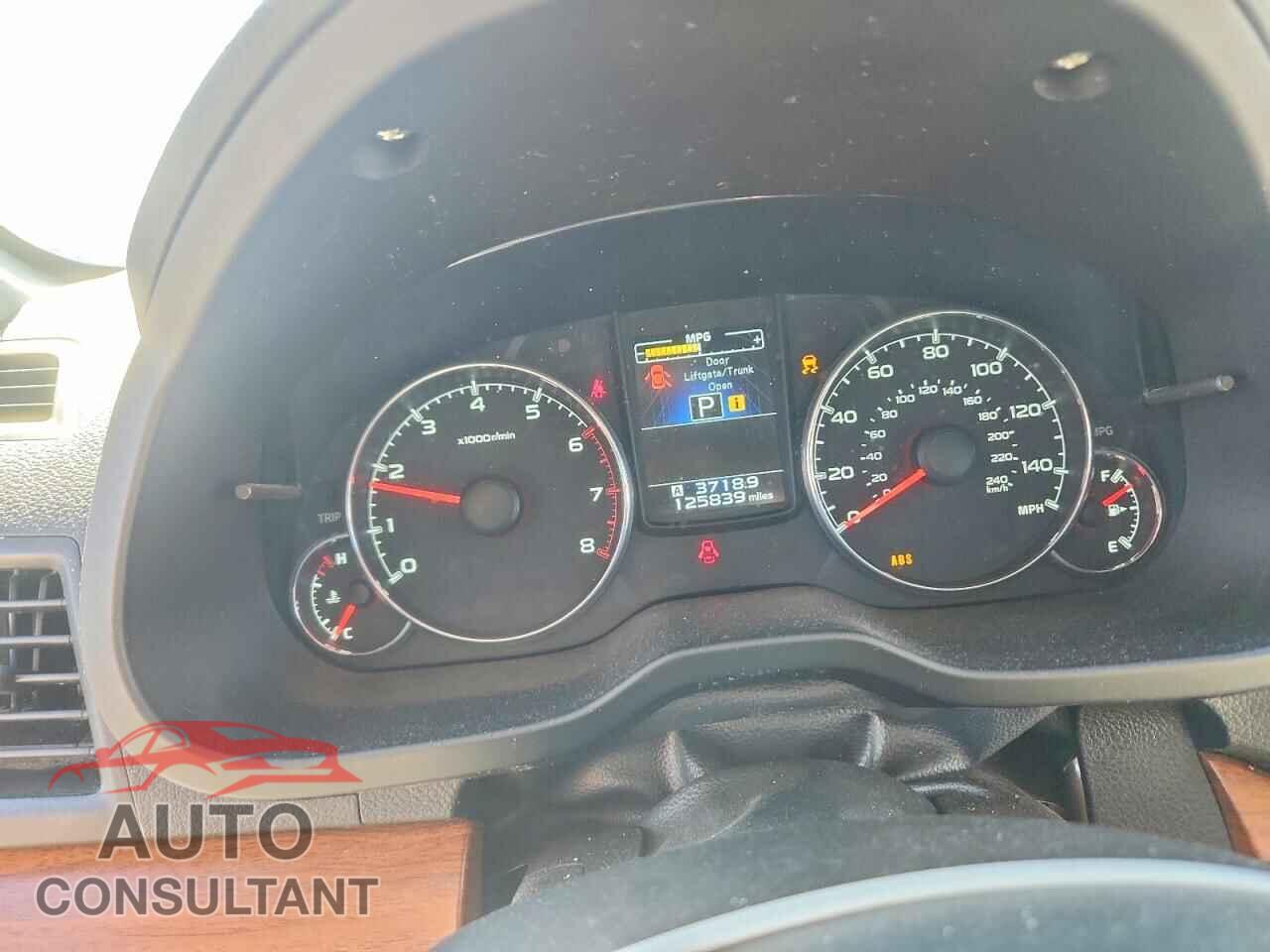 SUBARU OUTBACK 2014 - 4S4BRBLC8E3326176