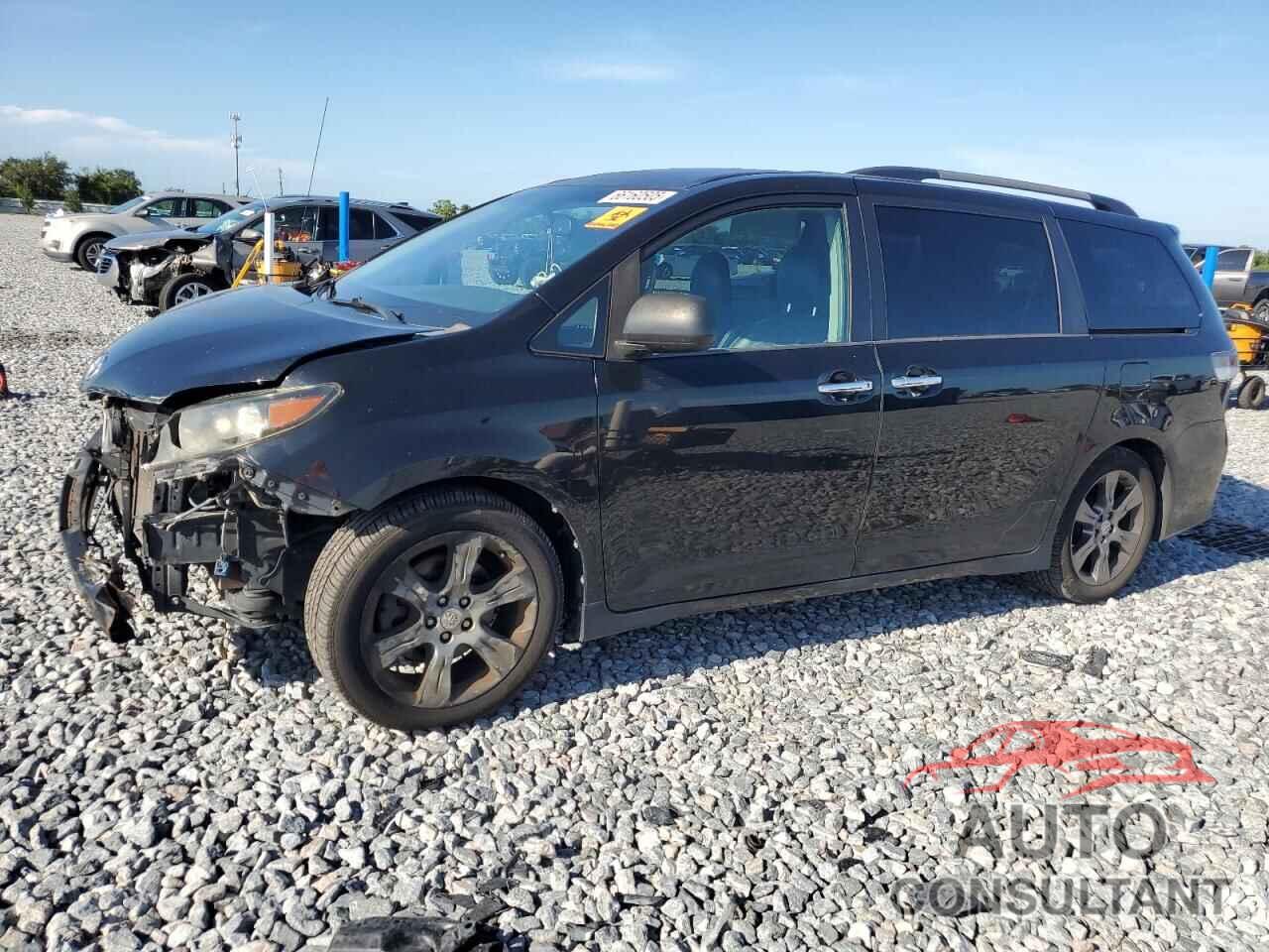TOYOTA SIENNA 2013 - 5TDXK3DC2DS316274
