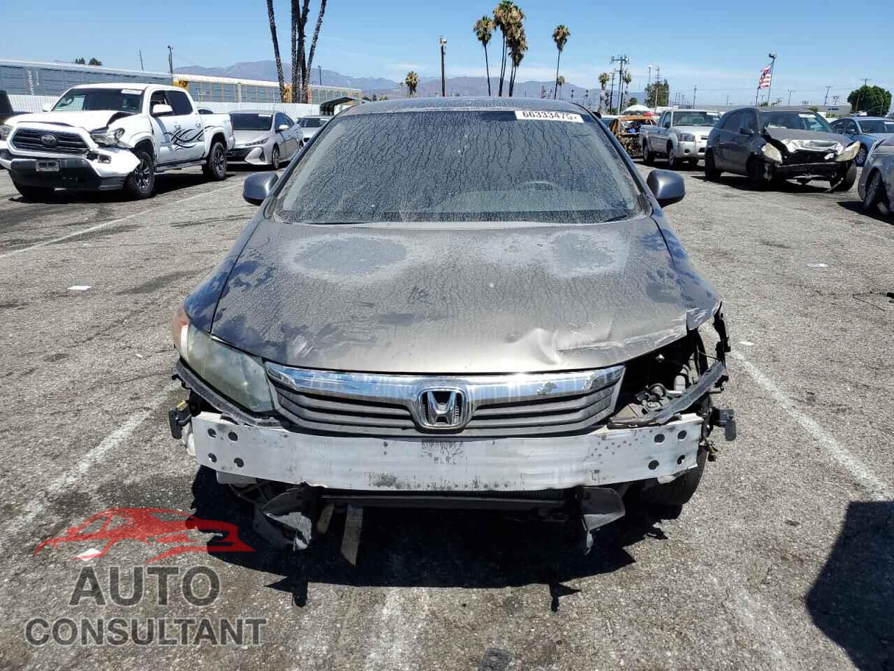 HONDA CIVIC 2012 - 19XFB2F58CE371096