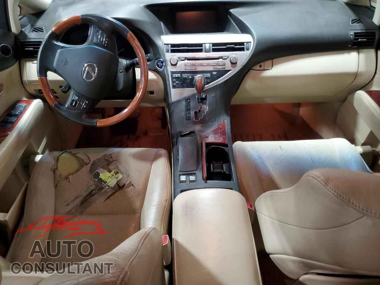 LEXUS RX450 2012 - JTJBC1BA6C2425160