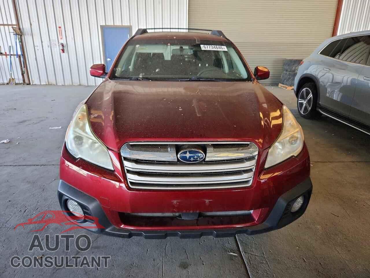 SUBARU OUTBACK 2013 - 4S4BRBCC0D3245669
