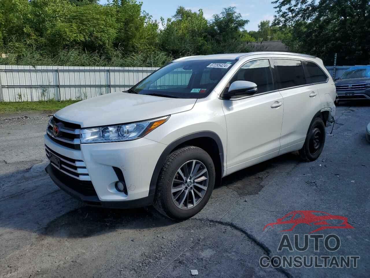 TOYOTA HIGHLANDER 2017 - 5TDJZRFH6HS511958