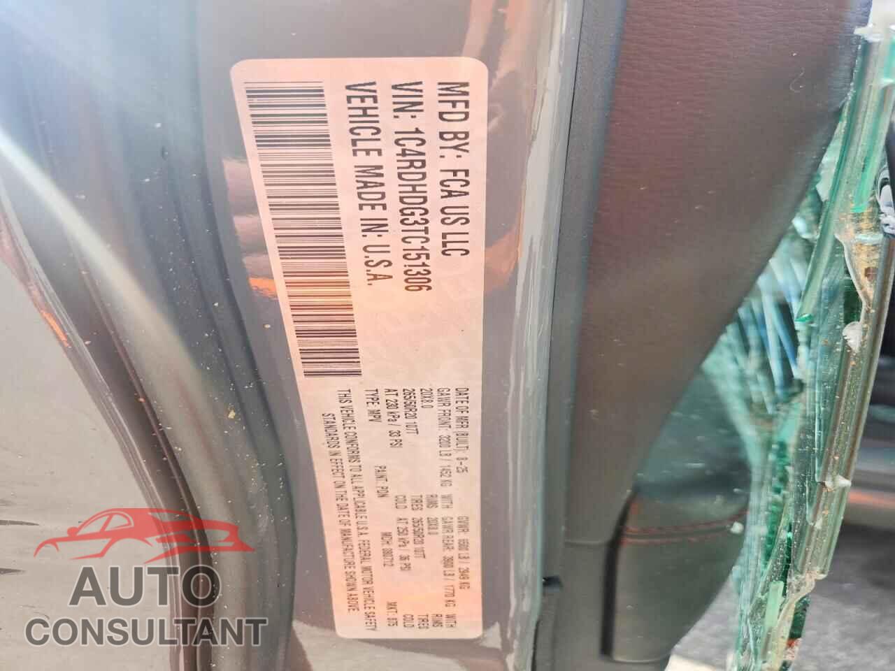 DODGE DURANGO 2026 - 1C4RDHDG3TC151306