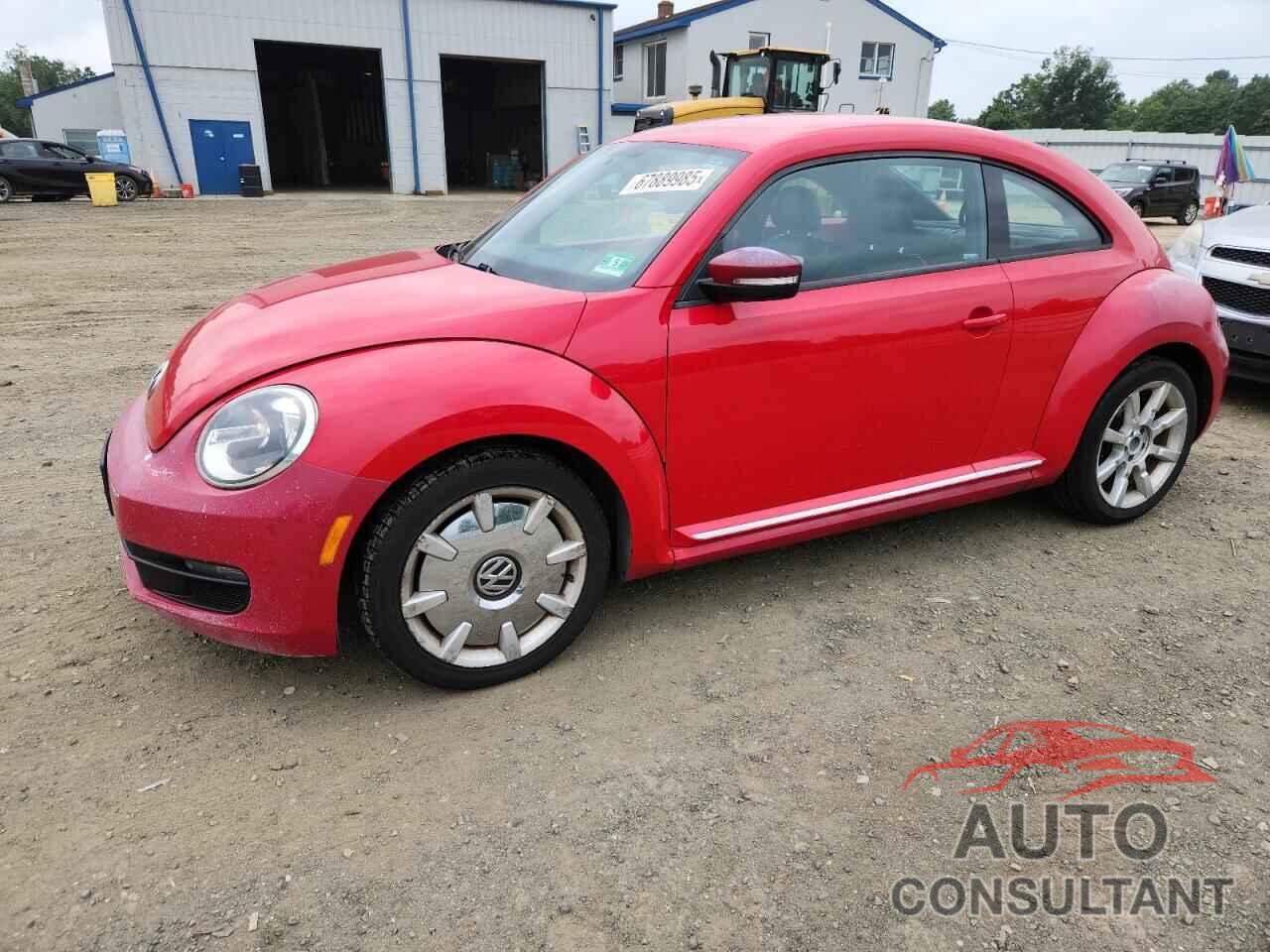 VOLKSWAGEN BEETLE 2012 - 3VWJP7AT7CM602491