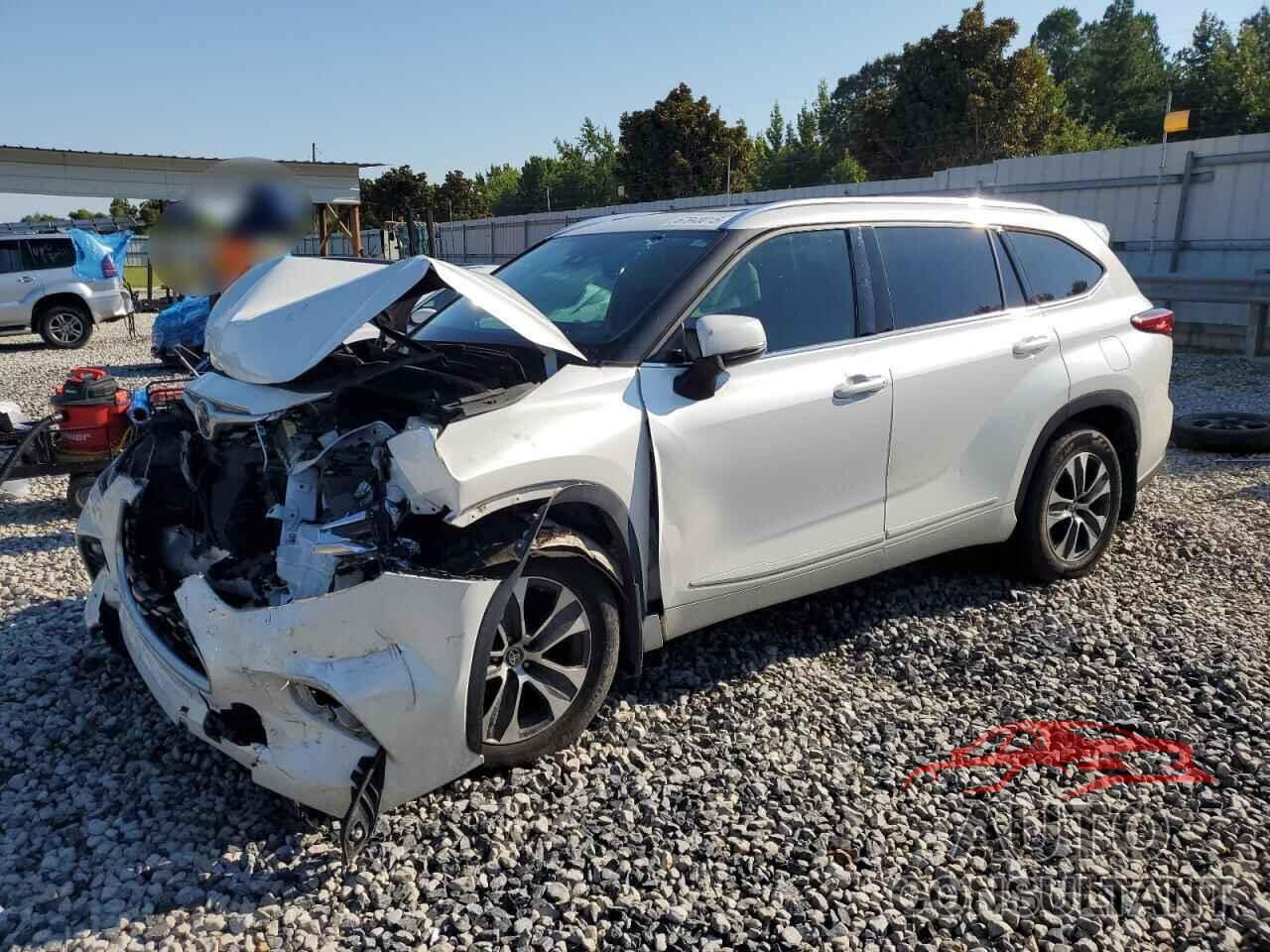 TOYOTA HIGHLANDER 2020 - 5TDHZRAH2LS011391