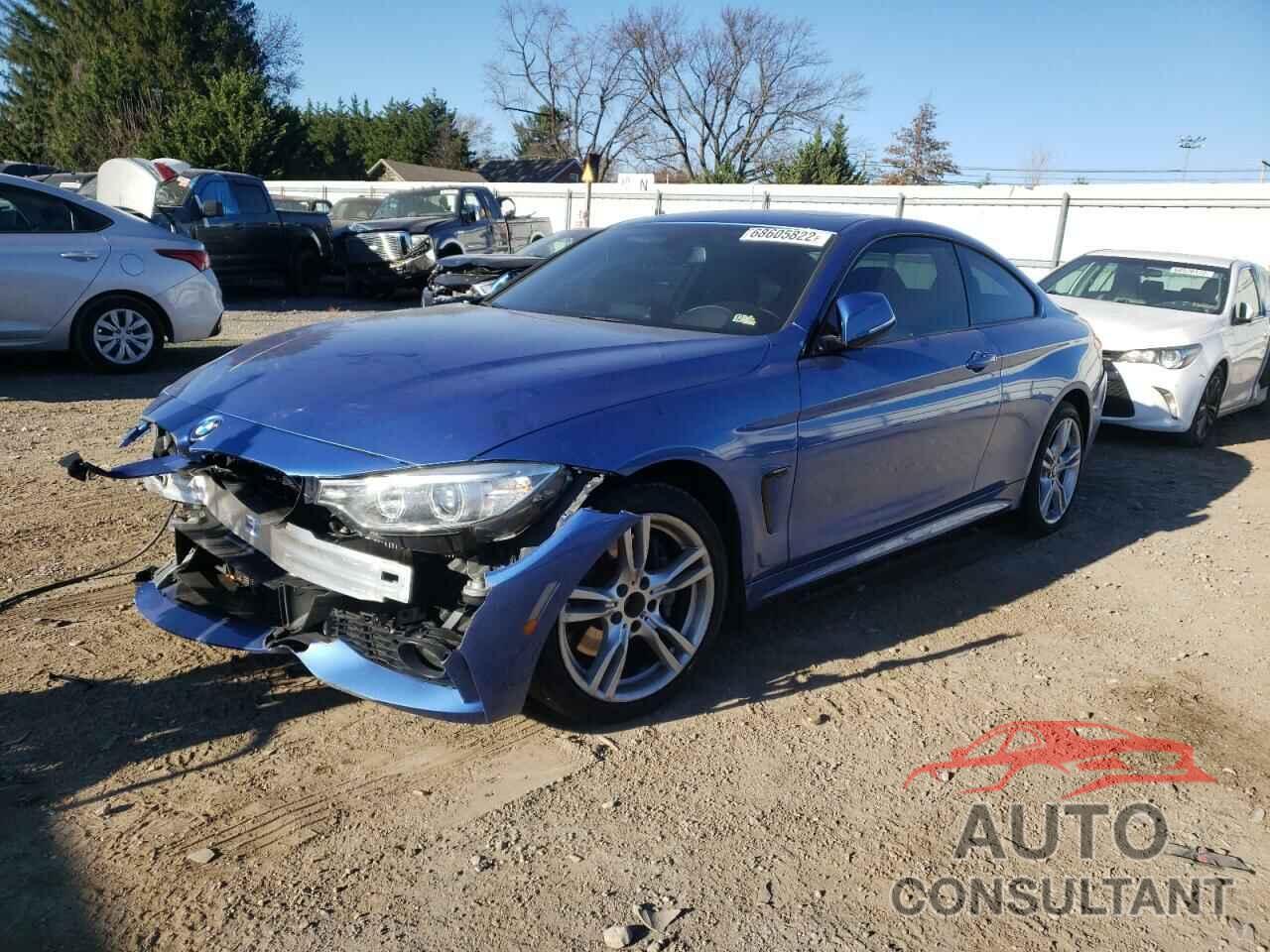 BMW 4 SERIES 2017 - WBA4R9C55HK680574