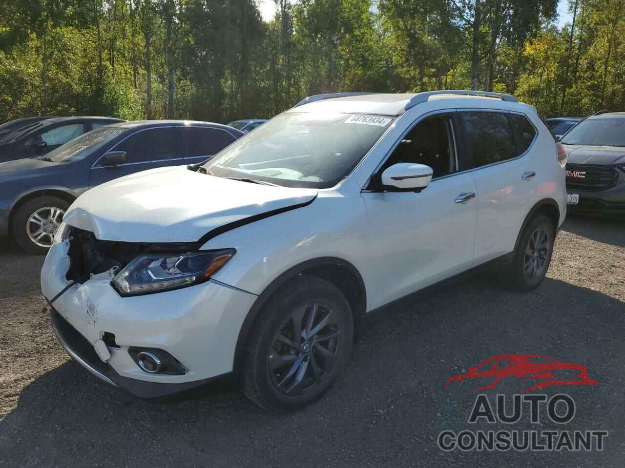 NISSAN ROGUE 2016 - 5N1AT2MVXGC805294